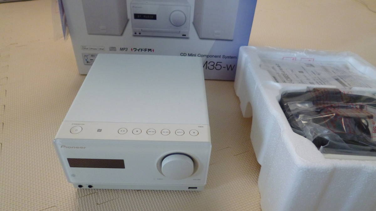 X-CM35-W パイオニア - ホワイト CD CDミニコンポーネントシステム