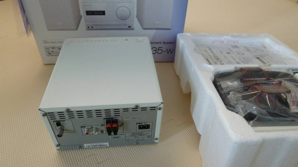 X-CM35-W パイオニア - ホワイト CD CDミニコンポーネントシステム