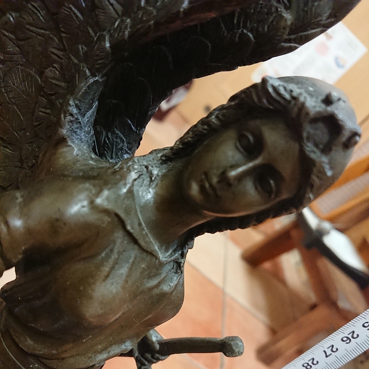 青銅 ブロンズ像 勝利の女神 銅像 神話 西洋彫刻 売買されたオークション情報 Yahooの商品情報をアーカイブ公開 オークファン Aucfan Com