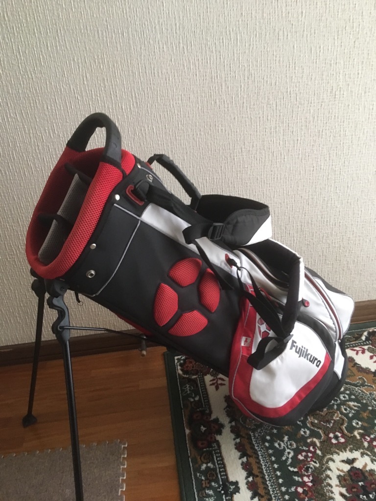 新作登場，お買い得 フジクラ スタンド型キャディバック(キャディバッグ)｜売買されたオークション情報、yahooの商品情報をアーカイブ公開 - オークファン キャディバッグ