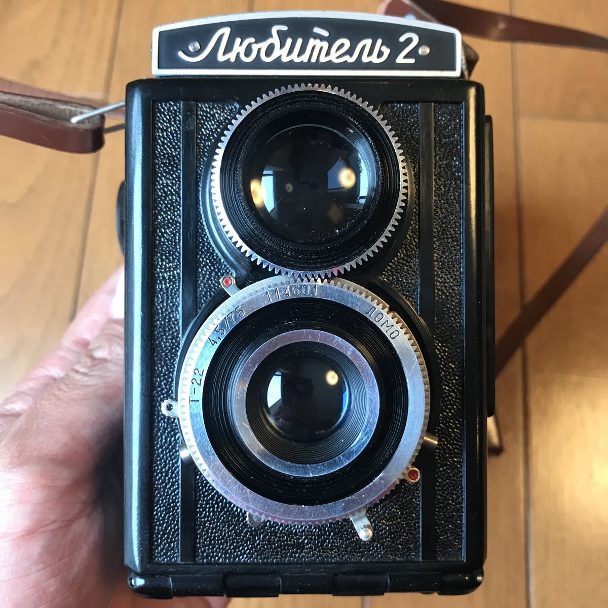 ロモ LUBITEL 166+ 二眼レフ本体 LUBIKIN付 希少中古美品