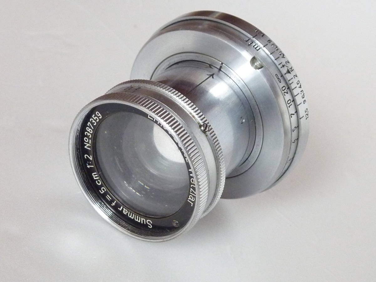 Summar F2 50mm 5cm | ライカ Leitz ズマール f2 ライカカタログ