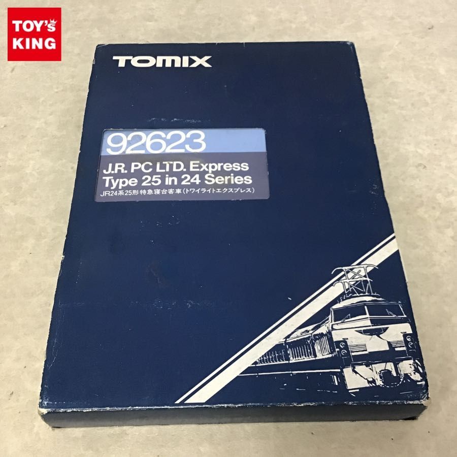 TOMIX 92623 JR24系25形特急寝台客車(トワイライトエクスプレス) 鉄道