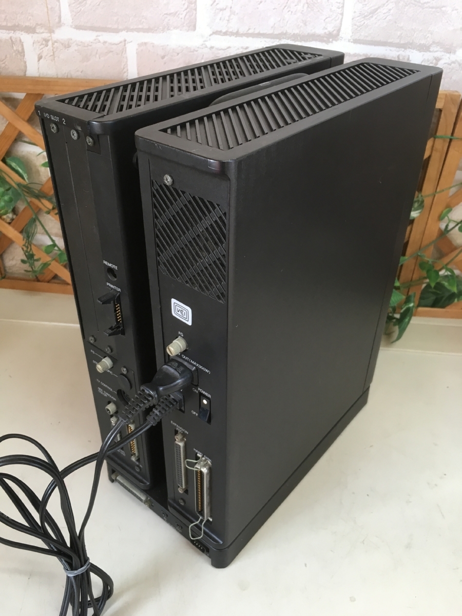 送1000円】ジャンクパソコン SHARP X68000 ACE-HD RAM2MB HDDは調子