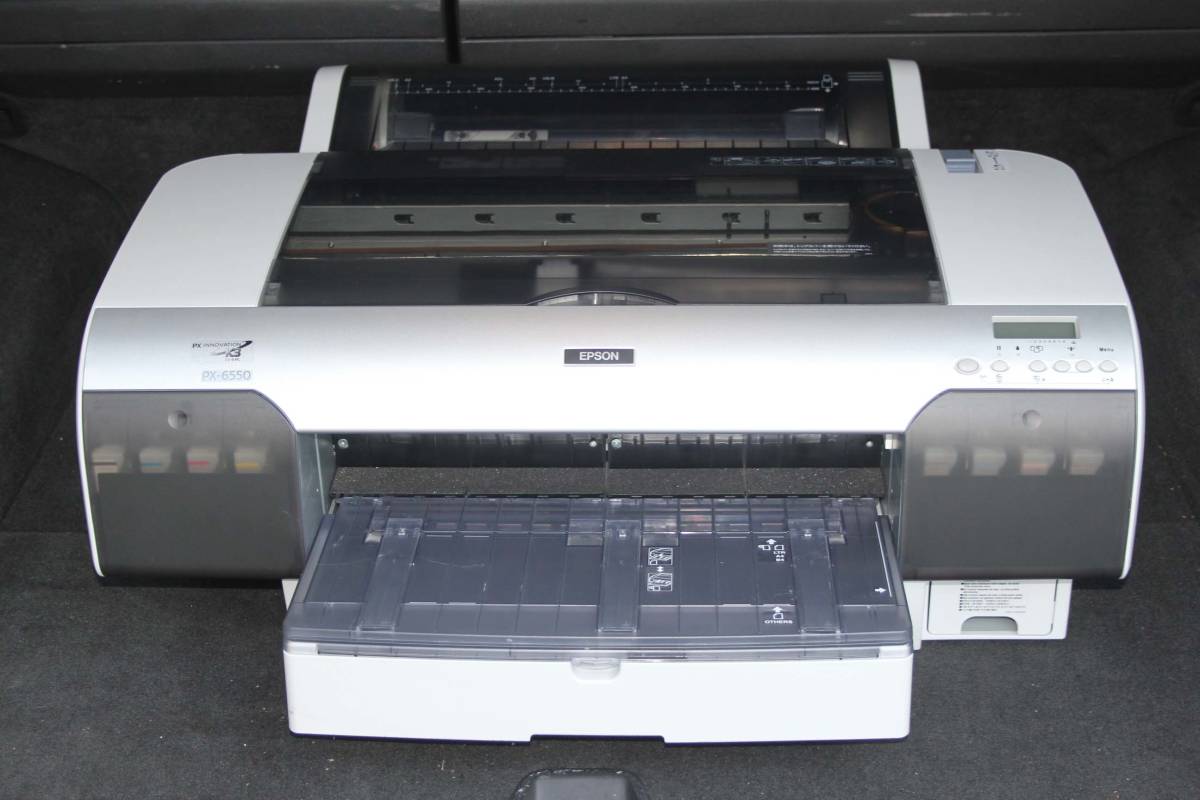 エプソン PX-6550 A2 大判インクジェットプリンター 業務用 通電確認 