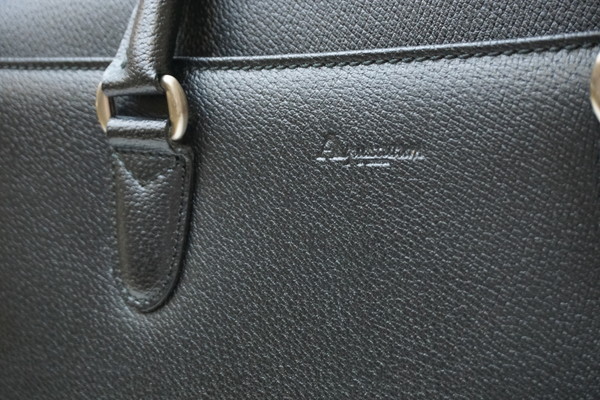 美品 Aquascutum アクアスキュータム オールレザーブリーフバッグ