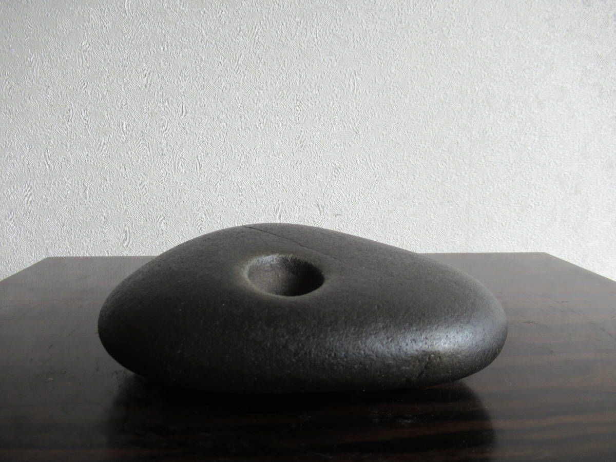 水石 足寄川石 水石、、足寄川石、、、島形溜り石 （小品石、珍品 