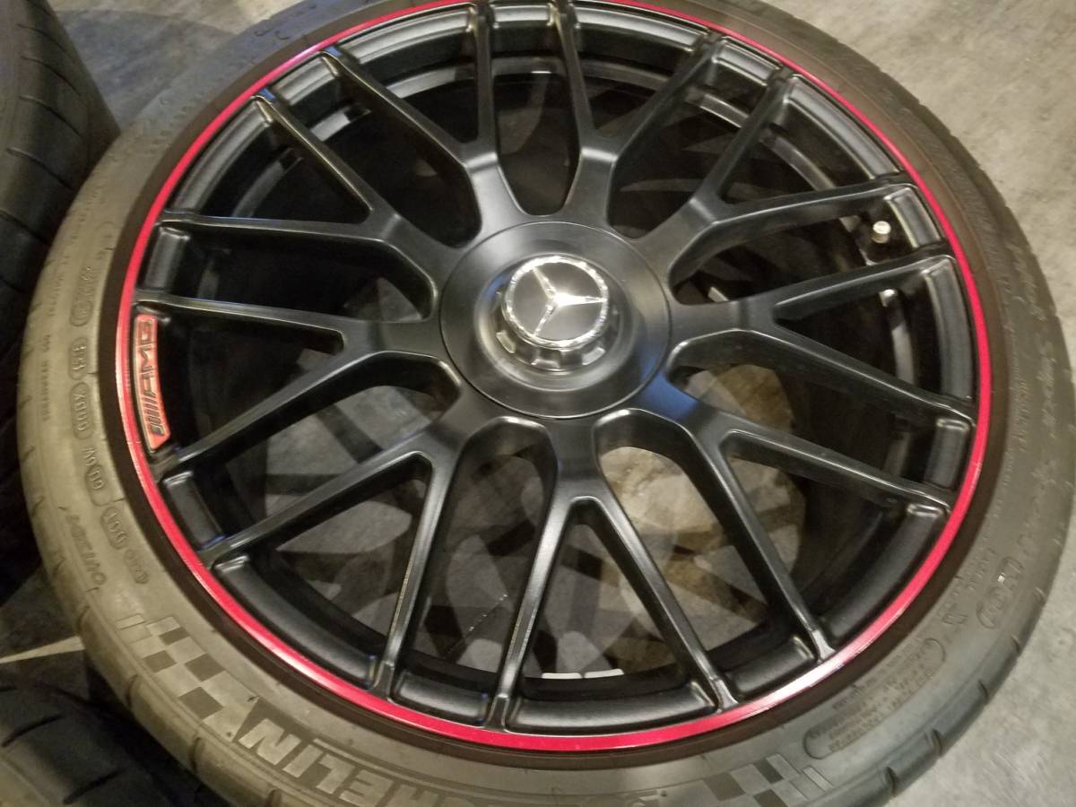 中古美品　ベンツW205 C63s エディション1　セダン　純正ホイールタイヤ4本セット