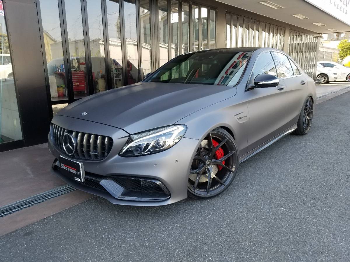 中古美品　ベンツW205 C63s エディション1　セダン　純正ホイールタイヤ4本セット