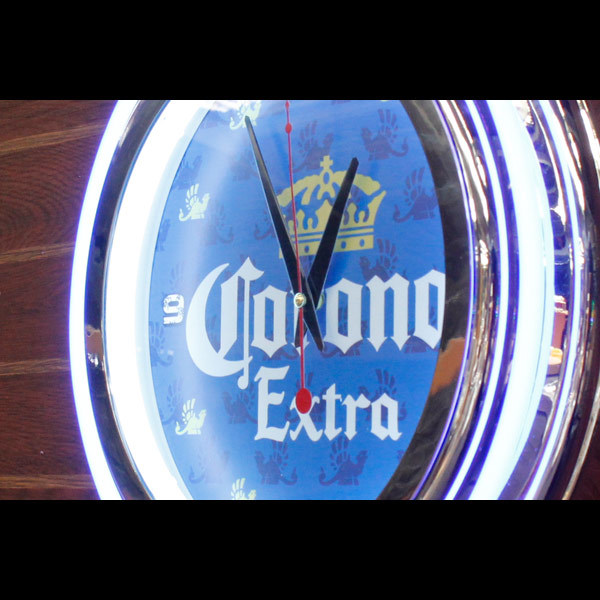 【希少】Corona Extra ダブルネオンクロック ・稼働品 希少Corona Extra ダブルネオンクロック・稼働品 - メルカリ
