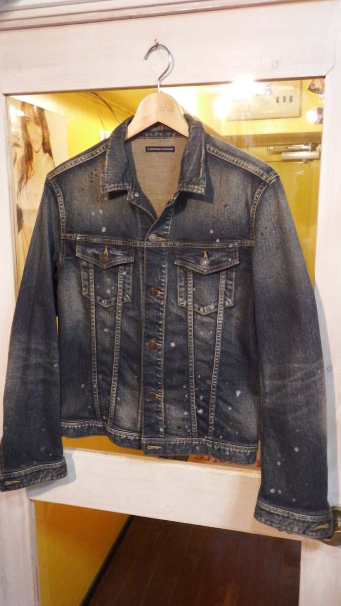 LOUNGE LIZARD/ラウンジリザードDENIM JACKETデニムジャケットS LOUNGE LIZARD（ラウンジリザード）の「STRETCH DENIM×CHEMICAL WASH