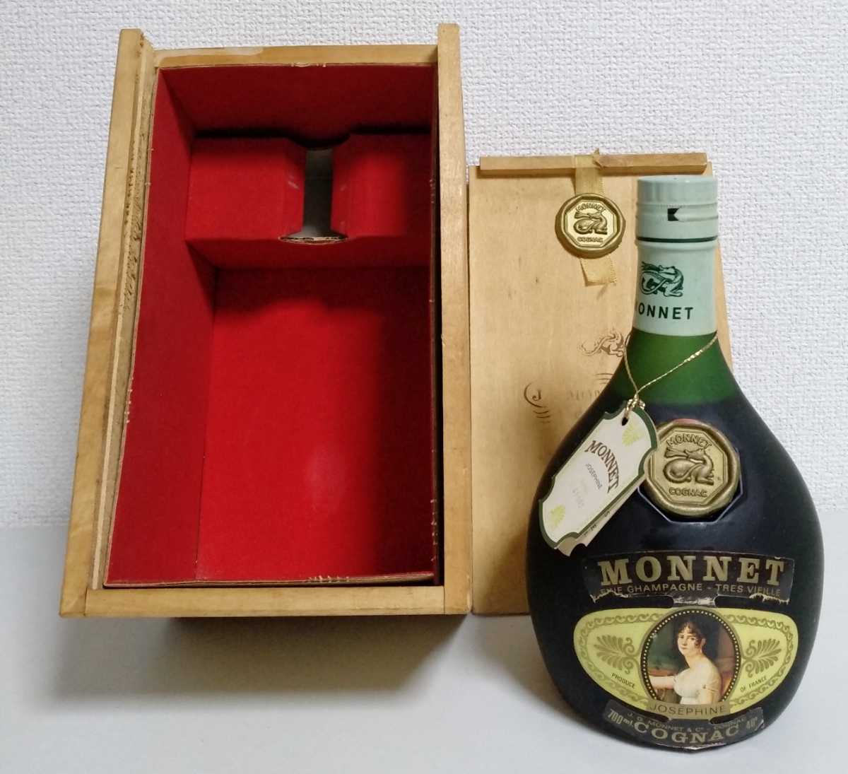 モネ MONNET JOSEPHINE ジョセフィーヌ コニャック p-2316 未開栓古酒 