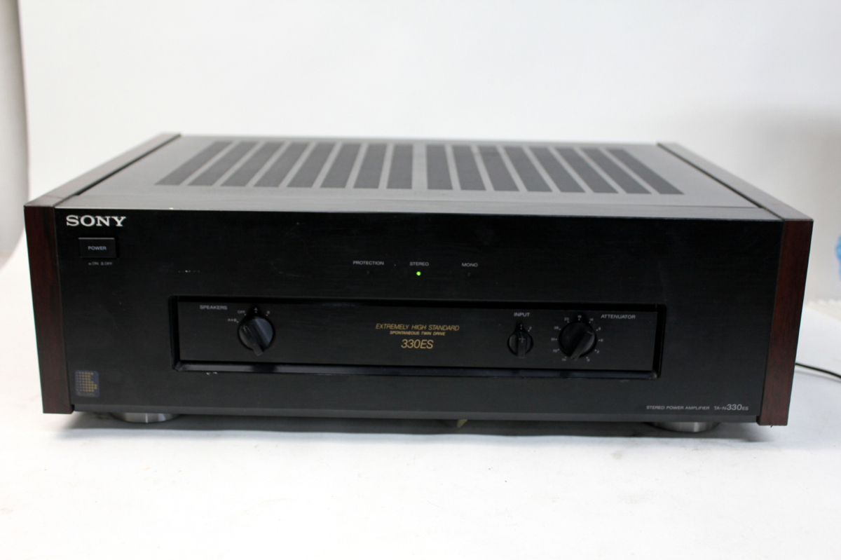 動作OK] SONY ステレオパワーアンプ TA-N330ES Gシャーシ採用 1989年