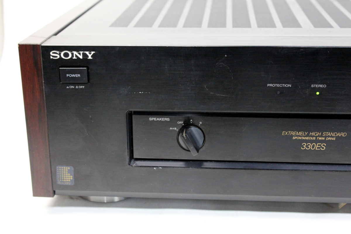 動作OK] SONY ステレオパワーアンプ TA-N330ES Gシャーシ採用 1989年