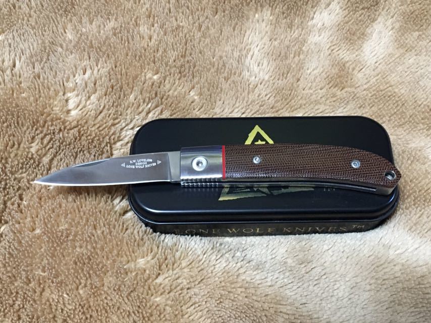 Loveless LONE Lone Wolf Knives - WOLF Classic ローンウルフ ☆未 