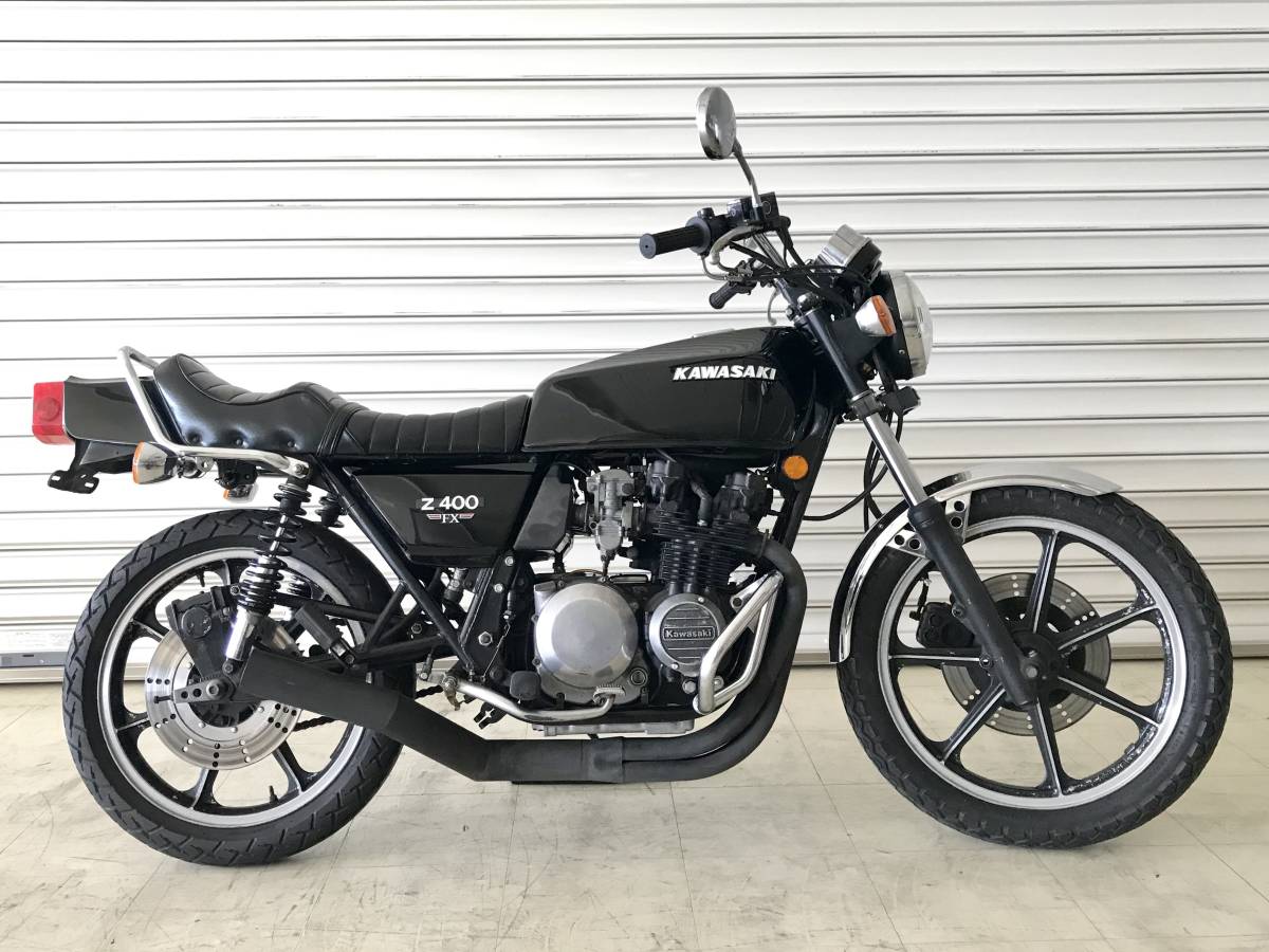 KAWASAKI Z400FX 貴重な初期型国内E1モデル 実働旧車/程度良好 