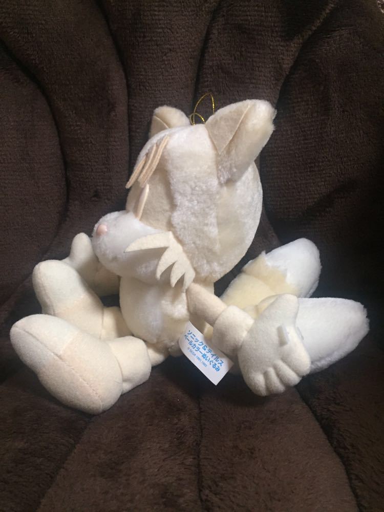 希少 美品 ペールカラーぬいぐるみ ソニック＆テイルス SEGAセガ 希少