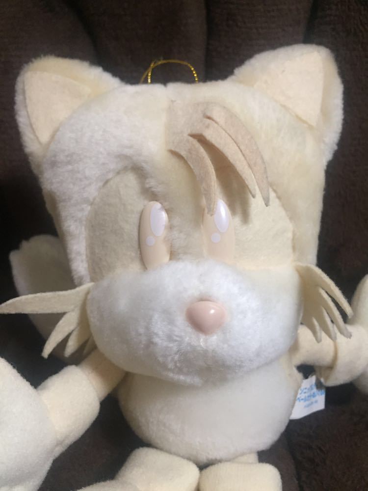 希少 美品 ペールカラーぬいぐるみ ソニック＆テイルス SEGAセガ 希少