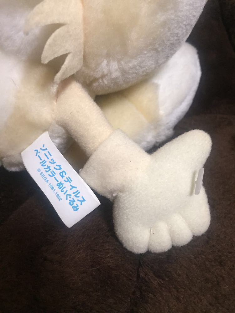 希少 美品 ペールカラーぬいぐるみ ソニック＆テイルス SEGAセガ 希少