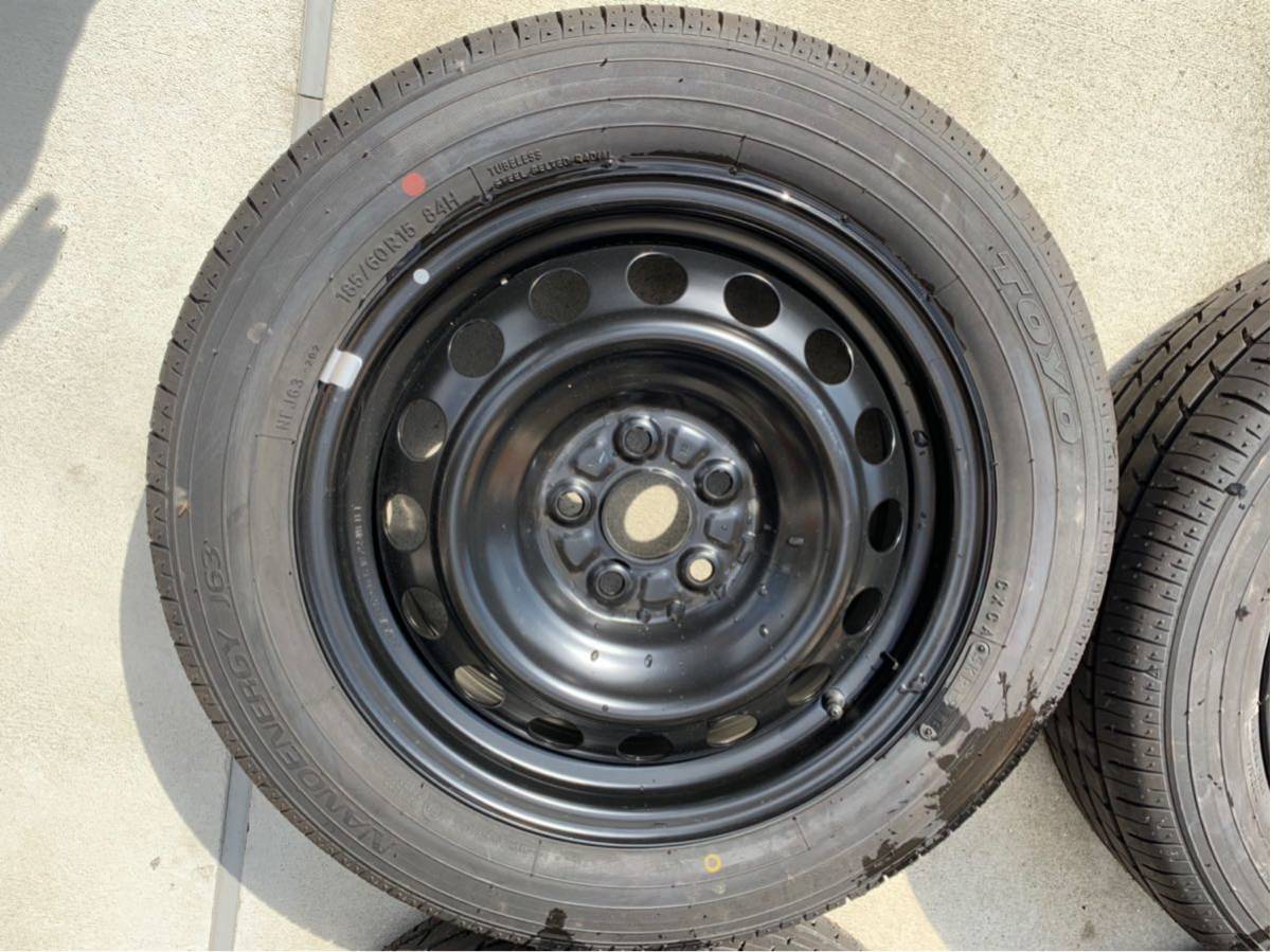 トヨタ シエンタ 純正ホイールタイヤ4本セット 新車外し 【公式通販】