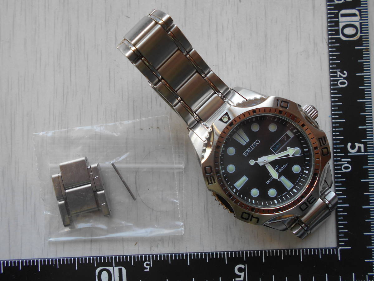 S12.セイコーダイバークォーツ.可動品