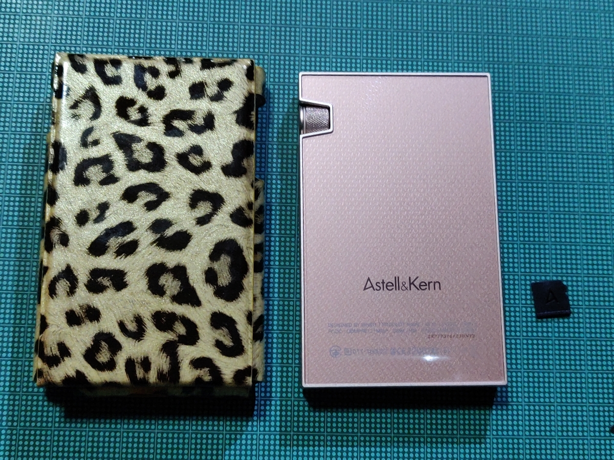 IRIVER Astell&Kern ハイレゾプレーヤー AK70 64GB Twilight Rose MITER アニマル柄ケース付き