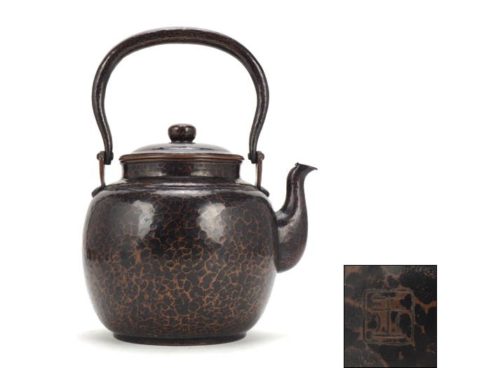 古代毛織式 銅蟲喫煙具 鳳凰彫刻 伊藤久芳堂 廣島 | kamakuraART 打出