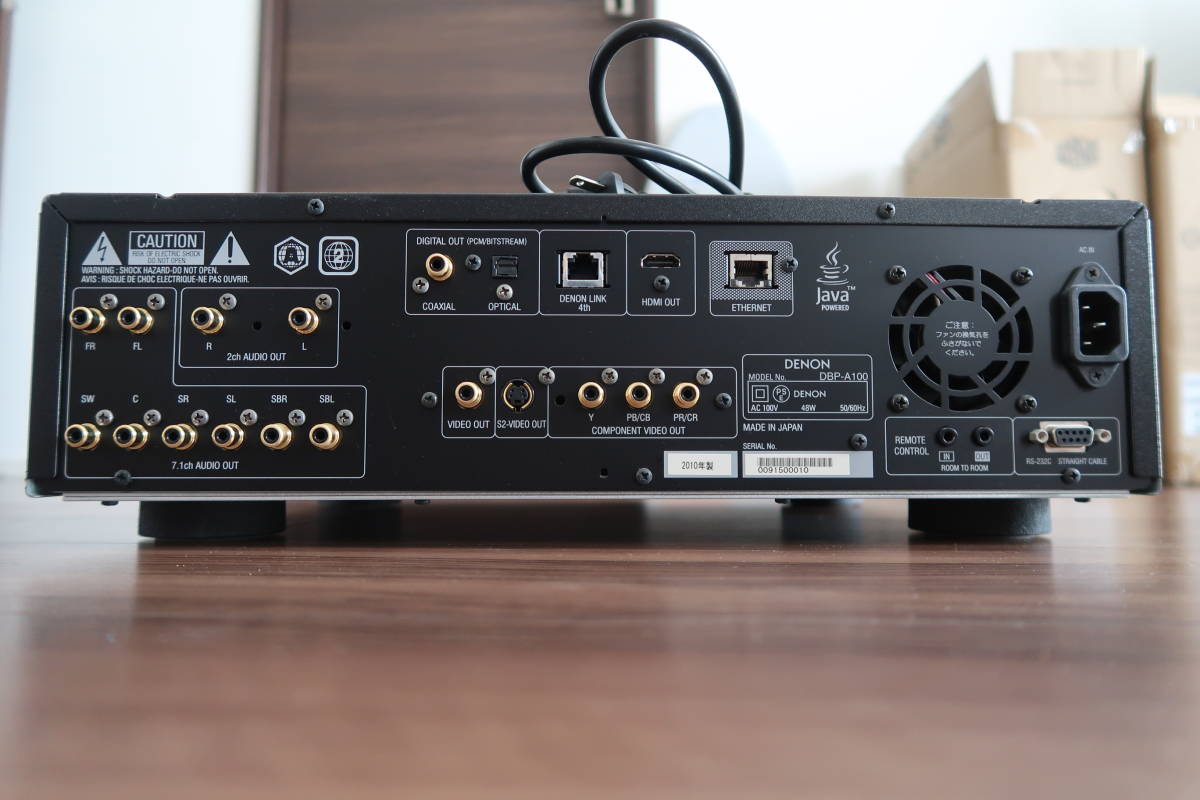 DENON DBT-3313UD ユニバーサルオーディオ／ビデオプレイヤー リモコン