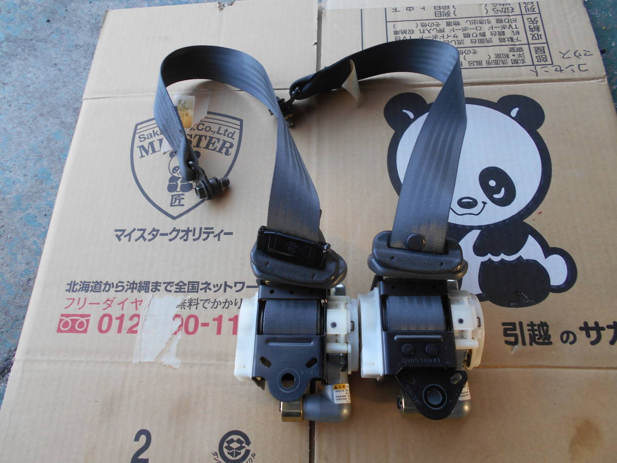 6型B DA62W/DG62W エブリィ スクラム K6A ターボ 2WD シートベルト