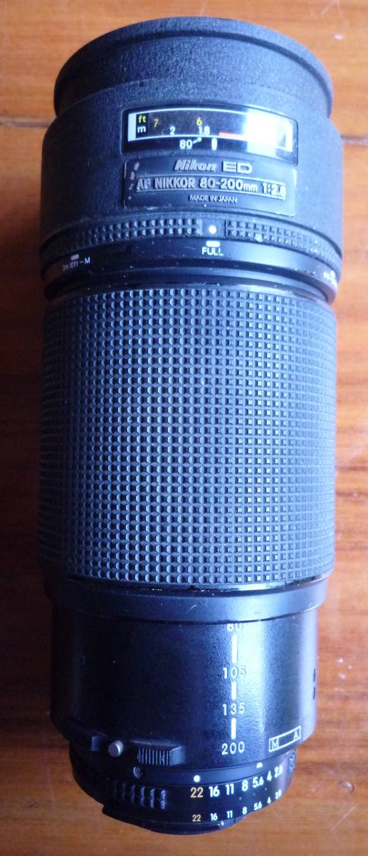 【SALE，安い】 ジャンク ニコン/AFレンズ/80-200mm/1:2.8/ED/Nikon(ニコン)｜売買されたオークション情報、yahooの商品情報をアーカイブ公開 - オークファン ニコン