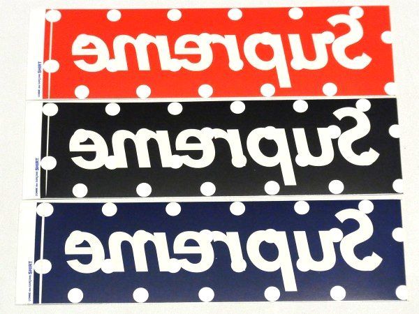  12SS Supreme COMME des GARCONS SHIRT Box Logo Sticker Set ステッカー 3枚 セット コムデギャルソン ボックスロゴ CdG(シュプリーム)｜売買されたオークション情報、yahooの商品情報をアーカイブ公開 - オー その他