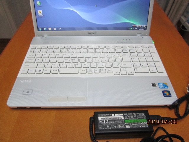 VPCEB48FJ　Corei3 Win7 WEBカメラ　Sマルチ 500G　4G D領域 15.6ワイド