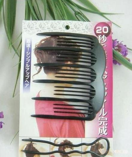 ★ヘアアクセサリー/夜会巻きコーム・ヘアアクセ_1