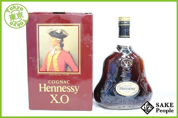 XO ヘネシー 金キャップ コニャック ブランデー 700ml 古酒 クリア