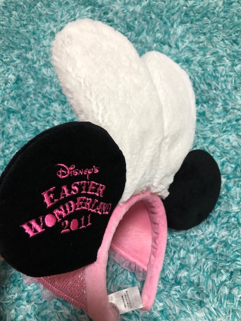 ディズニーリゾート ミニーちゃん うさ耳 サンバイザー カチューシャ 帽子 イースター キラキラ ピンク その他 売買されたオークション情報 Yahooの商品情報をアーカイブ公開 オークファン Aucfan Com