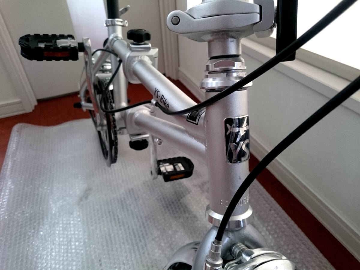 超軽量 高級折り畳み自転車 Ys 22ツアラーリミテッド 変速機なし 程度良好 16インチ 売買されたオークション情報 Yahooの商品情報をアーカイブ公開 オークファン Aucfan Com
