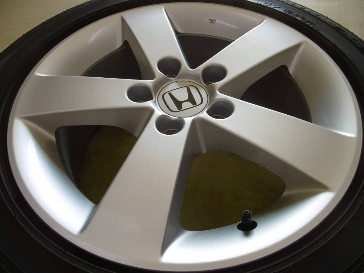 ＦＤ1　ホンダ シビック 純正 16インチ 6.5J +45 5穴 114.3 205/55R16 ＣＲ-Ｚ 車検 純正戻し ローダウン ステップワゴン エディックス