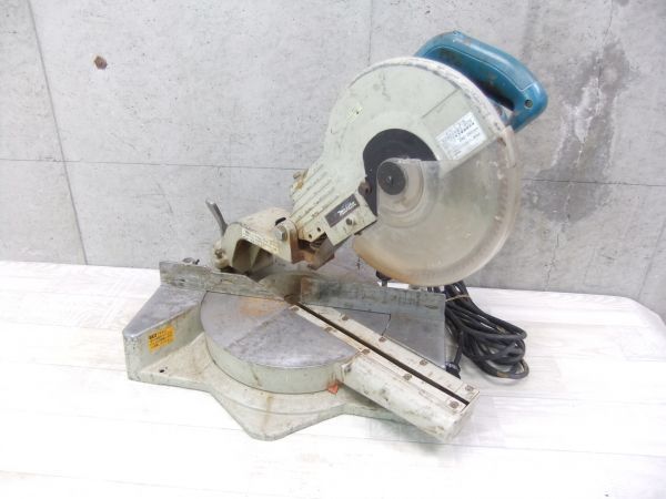 ◇現状品 makita マキタ 10型スライドマルノコ 丸鋸 丸ノコ LS1011 DIY 電動工具 240~260mm 1F倉-22220
