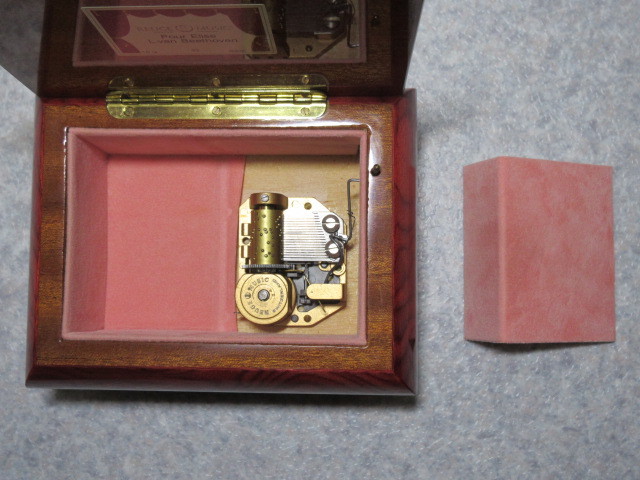 REUGE オルゴール リュージュ ジュエリーボックス 象嵌 象嵌細工 36弁