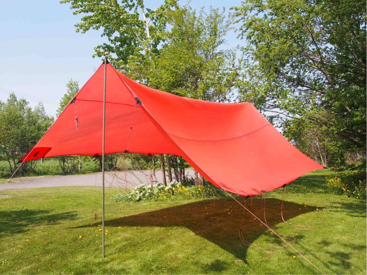 HILLEBERG ヒルバーグ タープ Tarp UL 20 レッド 赤 キャンプ アウトドア