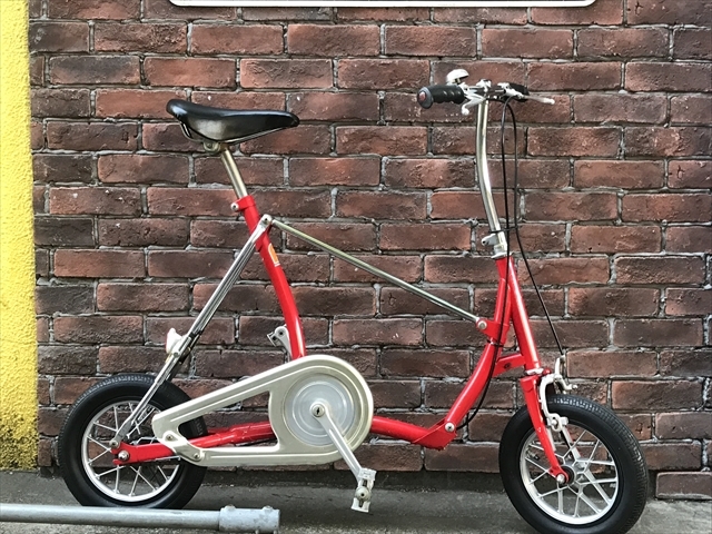 A-RIDE X   美品 ブリジストンの名車 ピクニカ 折りたたみ自転車 12.5インチ 純正