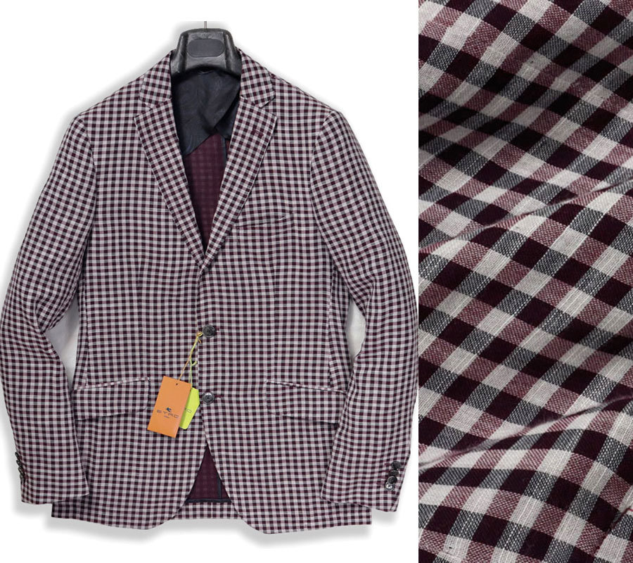 17万円 新品◇ETRO・エトロ（サイズ48・50選択可） シルク裏地