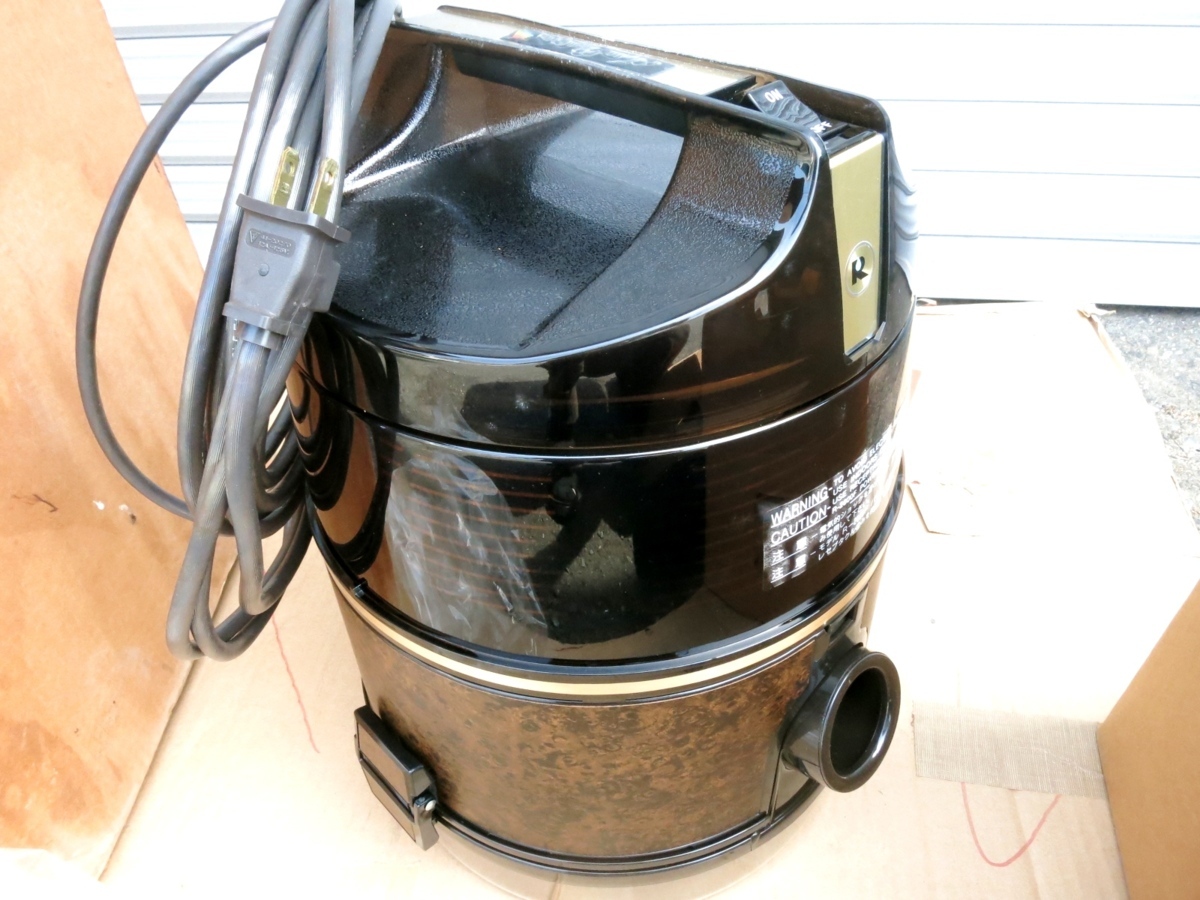 掃除機 水フィルター アクアレインボー レックスエア社 D-3F 1980年製
