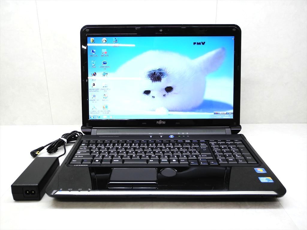 AH550/BNT 4GB 500G BD 無線 カメラ Win10 ☆富士通.LIFEBOOK☆AH550/BNT☆Core i5-560M 2.660Hz/4GB/750GB/BD/無線/