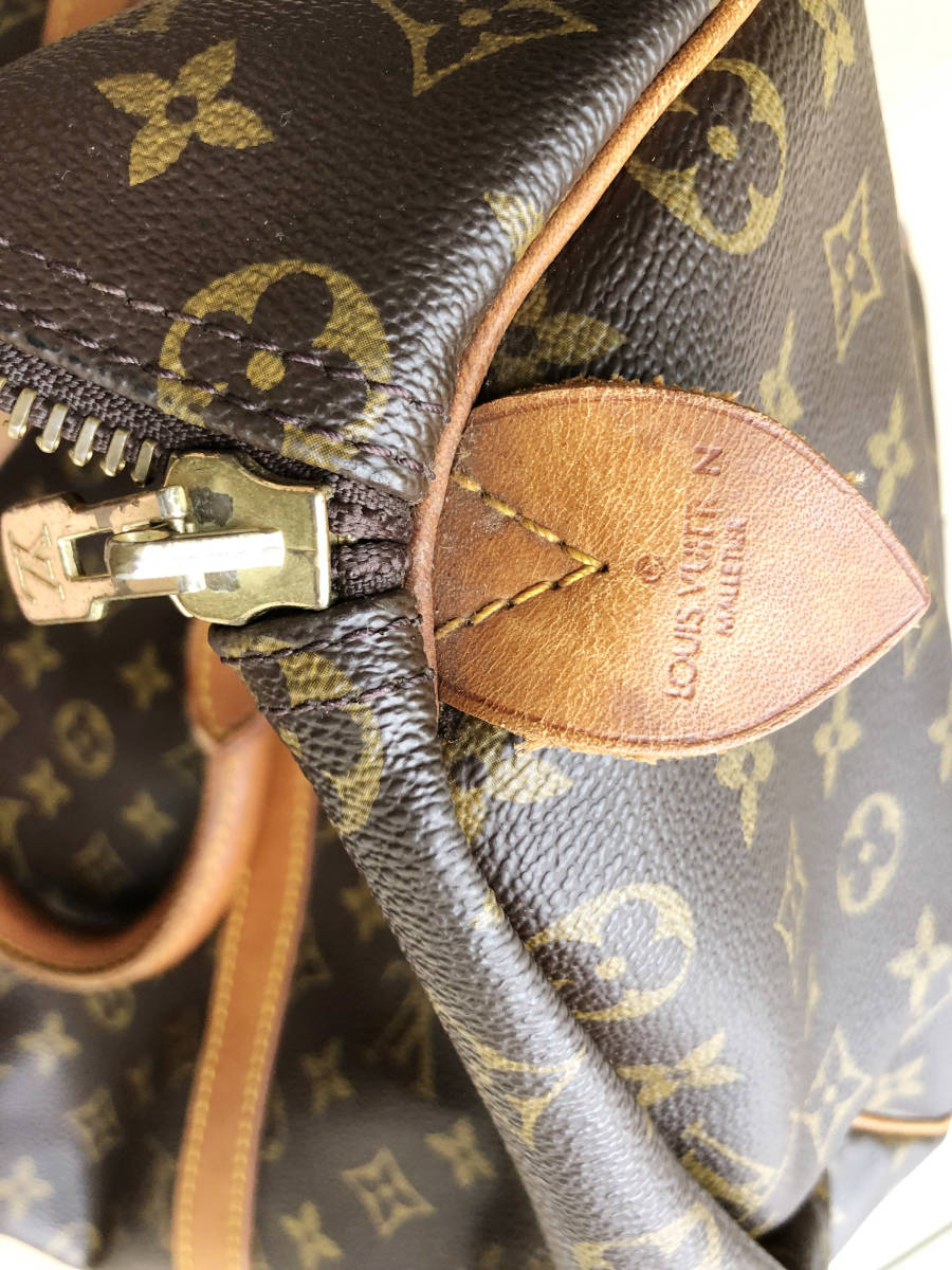 本物 ルイヴィトン Louis Vuitton モノグラム キーポル45 ボストン