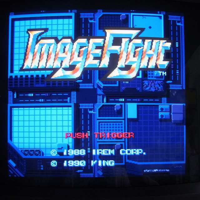IMAGE FIGHT SHOOT IREM MARTY FM TOWNS JAPAN IMPORT