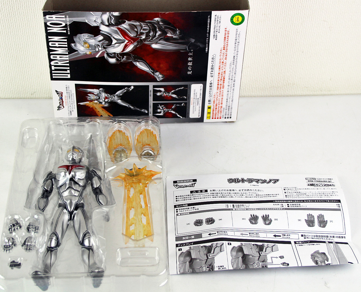 ウルトラマンノア : 2026年最新ULTRA-ACT ウルトラマンノア(中古品)の 