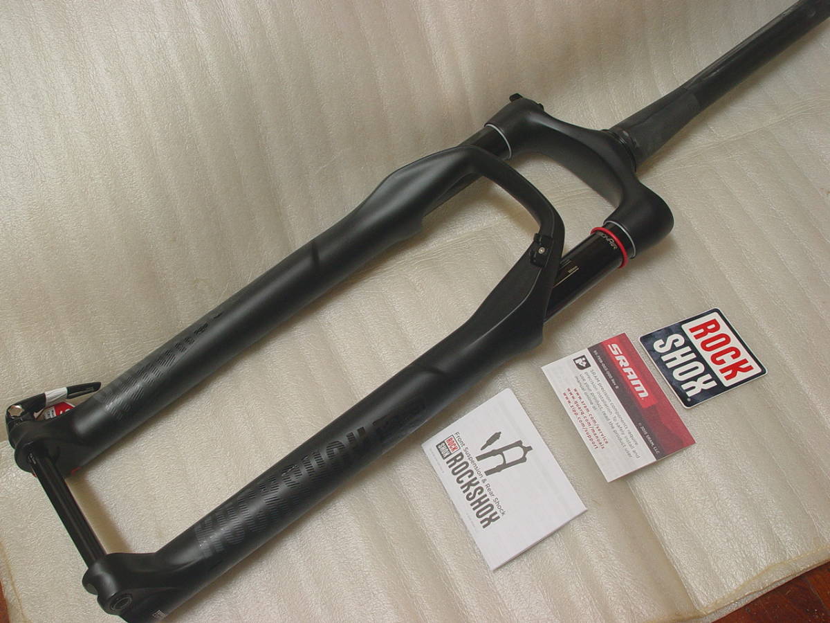 HOT，低価 ROCK SHOX SID World Cup カーボン 27.5/29er インチ両用 15X110(サスペンションフォーク)｜売買されたオークション情報、yahooの商品情報をアーカイブ公開 - オークファン サスペンションフォーク