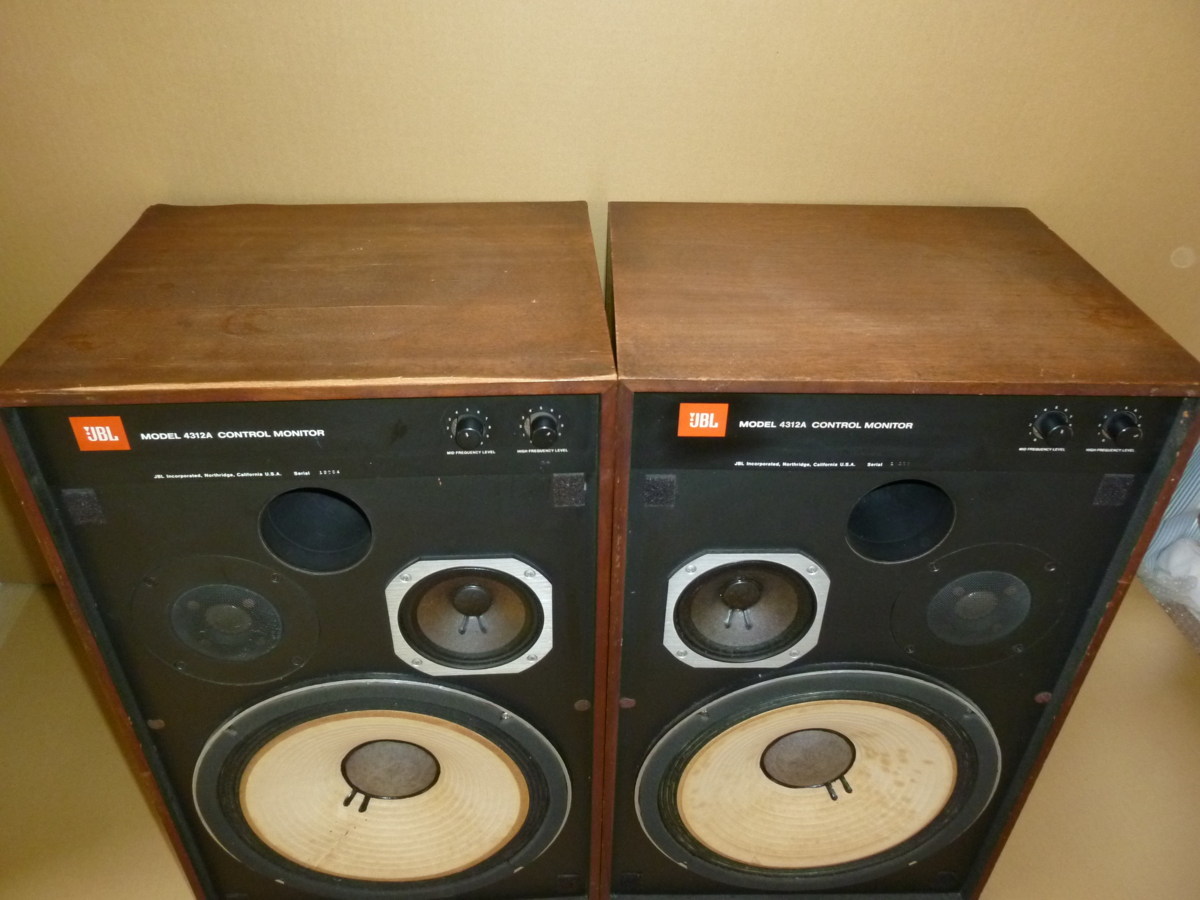 JBL MODEL 4312A スピーカー ペア JBL 4312A 2 Speakers 1 Pair Pure