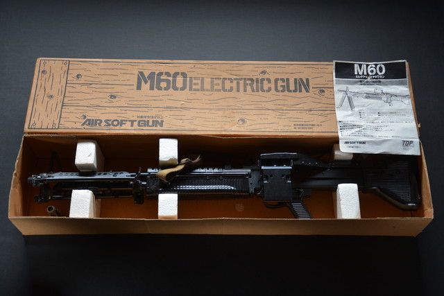 M60 TOP 電動ガン JAPAN E3 軽機関銃 Yahoo!オークション - アングス